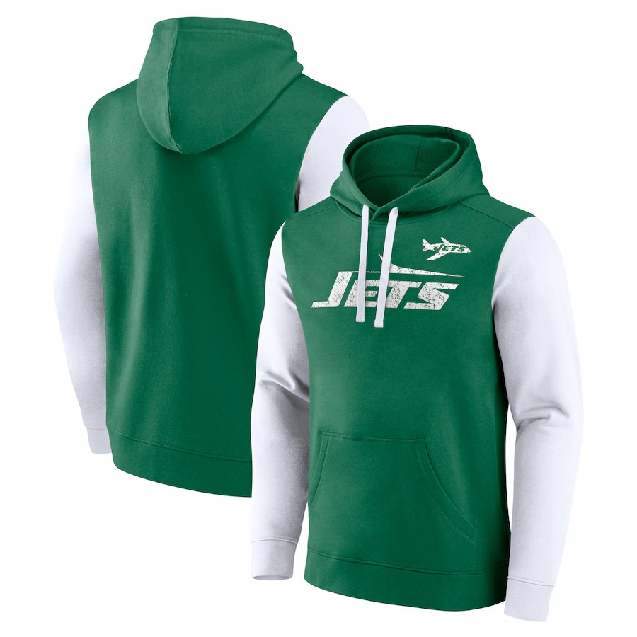 Men New York Jets green style #33 NFL 2024 hoodie